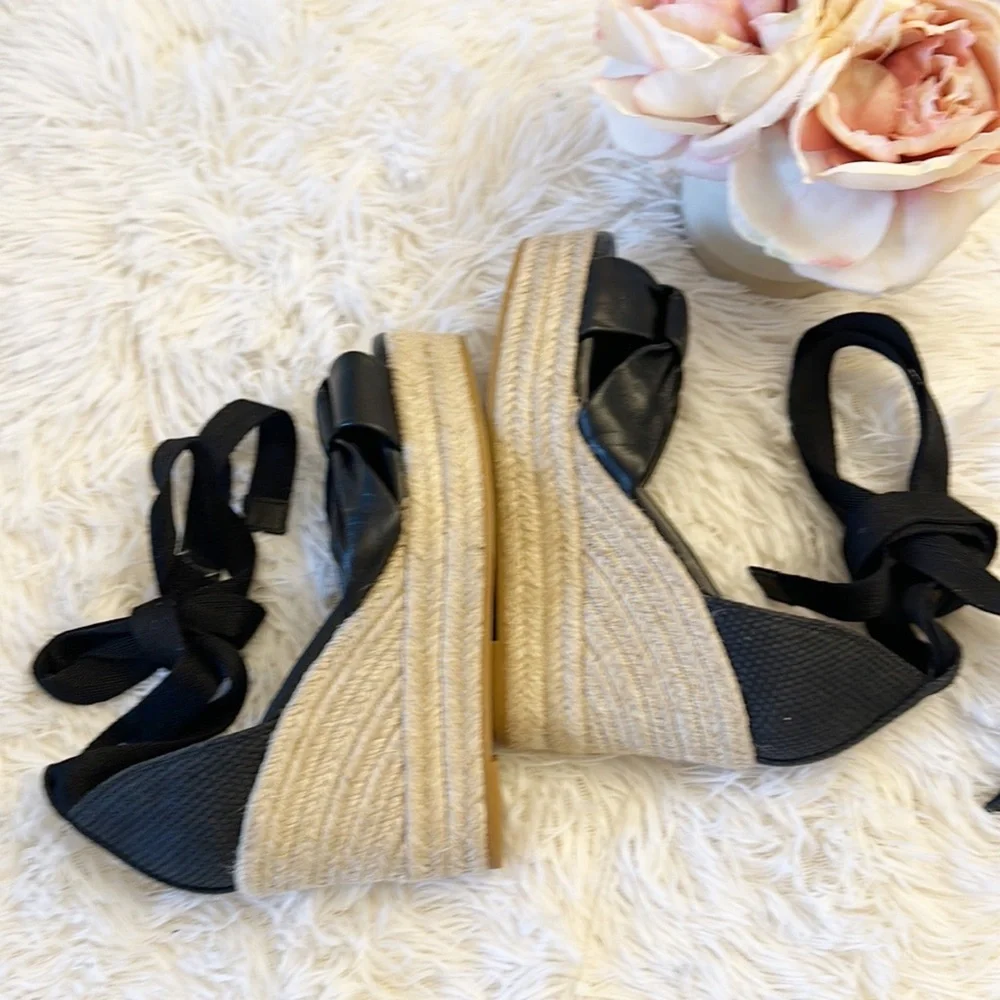 NEW $170 Cole Haan x Anthropologie Hampton Platform wedge sandals women size 6.5